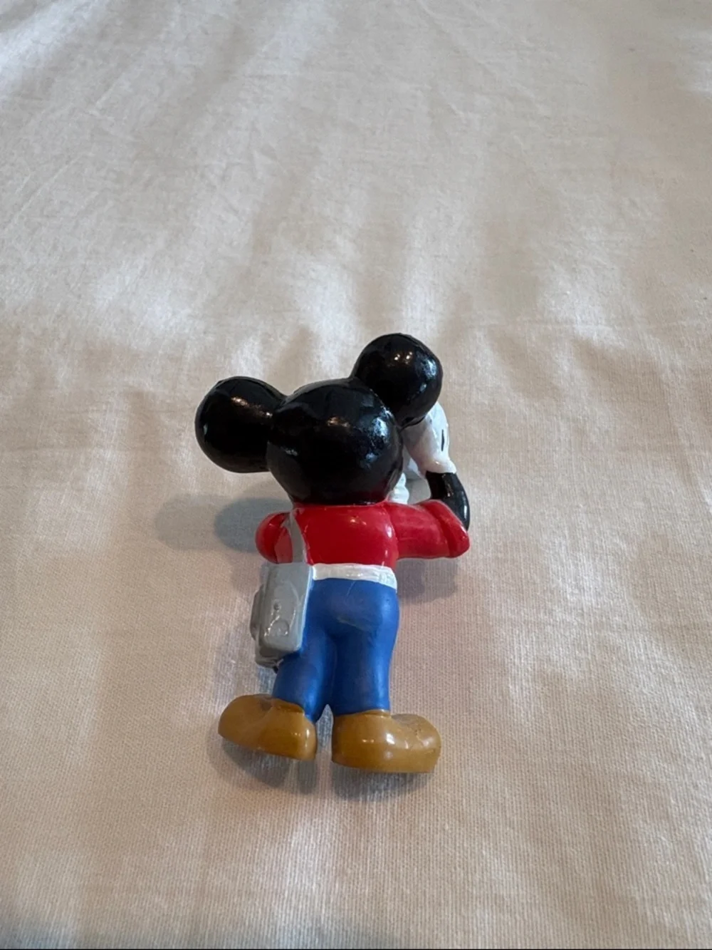Disney Minnie & Mickey Small Figurine Set - Red, Black, Yellow. Y2K